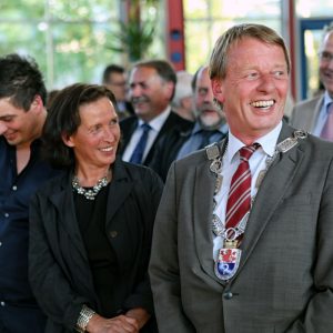 Burkhard Mast-Weisz mit der Amtskette