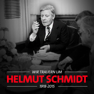 Helmut Schmidt 1918 - 2015