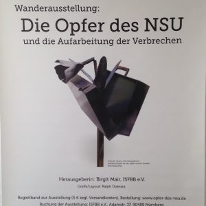 Einladung zur Ausstellung "Die Opfer des NSU und die Aufarbeitung der Verbrechen"