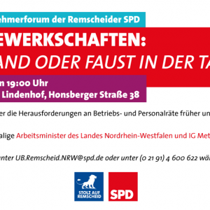 Einladung zum Arbeitnehmerforum am 24.10.2016