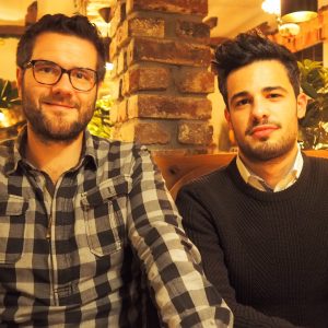 Das Foto zeigt links Christian Günther und rechts Metin Kaynak. Fotograf: Volker Blum