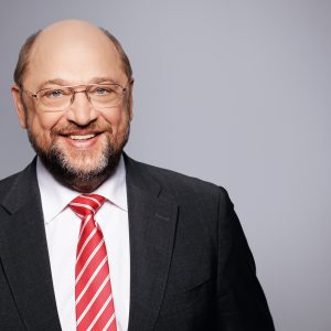 Pressefoto des Parteivorsitzenden und Kanzlerkandidaten der SPD, Martin Schulz.