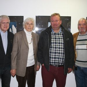 Kandidaten für die BV Süd zur KW 2014: V.l.n.r.: Hans-Gerd Steinheuser, Elfriede Kordd, Stefan Grote & Josef Peter Hilger.