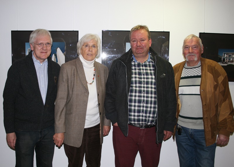 Kandidaten für die BV Süd zur KW 2014: V.l.n.r.: Hans-Gerd Steinheuser, Elfriede Kordd, Stefan Grote & Josef Peter Hilger.