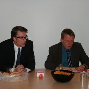 Sven Wolf und Burkhard Mast-Weisz