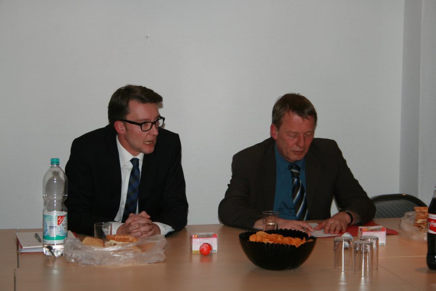 Sven Wolf und Burkhard Mast-Weisz