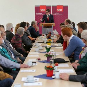 Gut besucht war der Neujahrsempfang der Remscheider SPD am 11.01.2015.