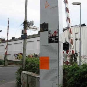 Die Trasse des Werkzeugs in Remscheid.
