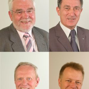 Wollen für Lüttringhausen 2009 in den Stadtrat: SPD und Fraktionsvorsitzender Hans Peter Meinecke, der Vorsitzende des Migrationsausschusses Luigi Costanzo, der stellvertretenden Bezirksvorsteher Jürgen Heuser und Fraktionsgeschäftsführer Martin Brink.